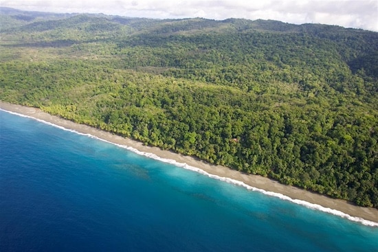 Corcovado National Park form Puerto Jimenez