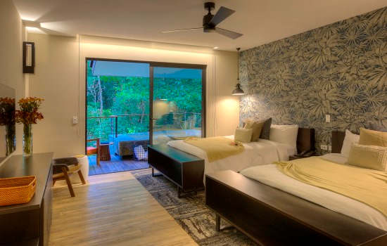 El Silencio Riverside Villa second bedroom