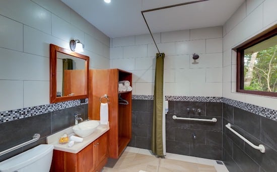 Junior Bungalow accessible bathroom