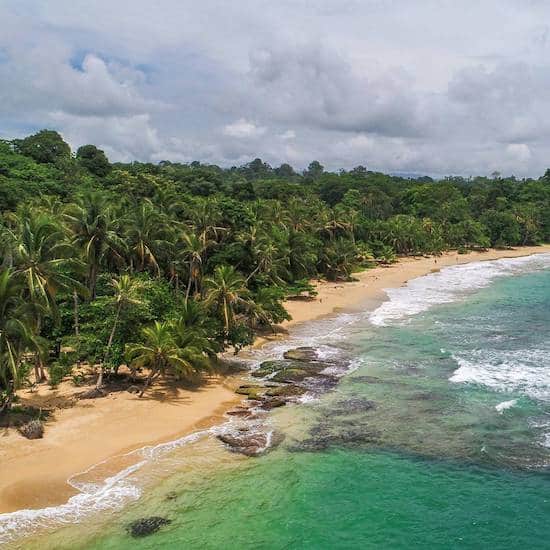 Punta Uva Beach from above