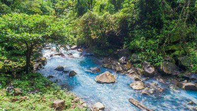 Rio Celeste Waterfall, Tenorio Volcano National Park