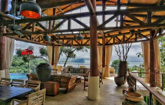 The Tree House Manuel Antonio Costa Rica Living Dining Area